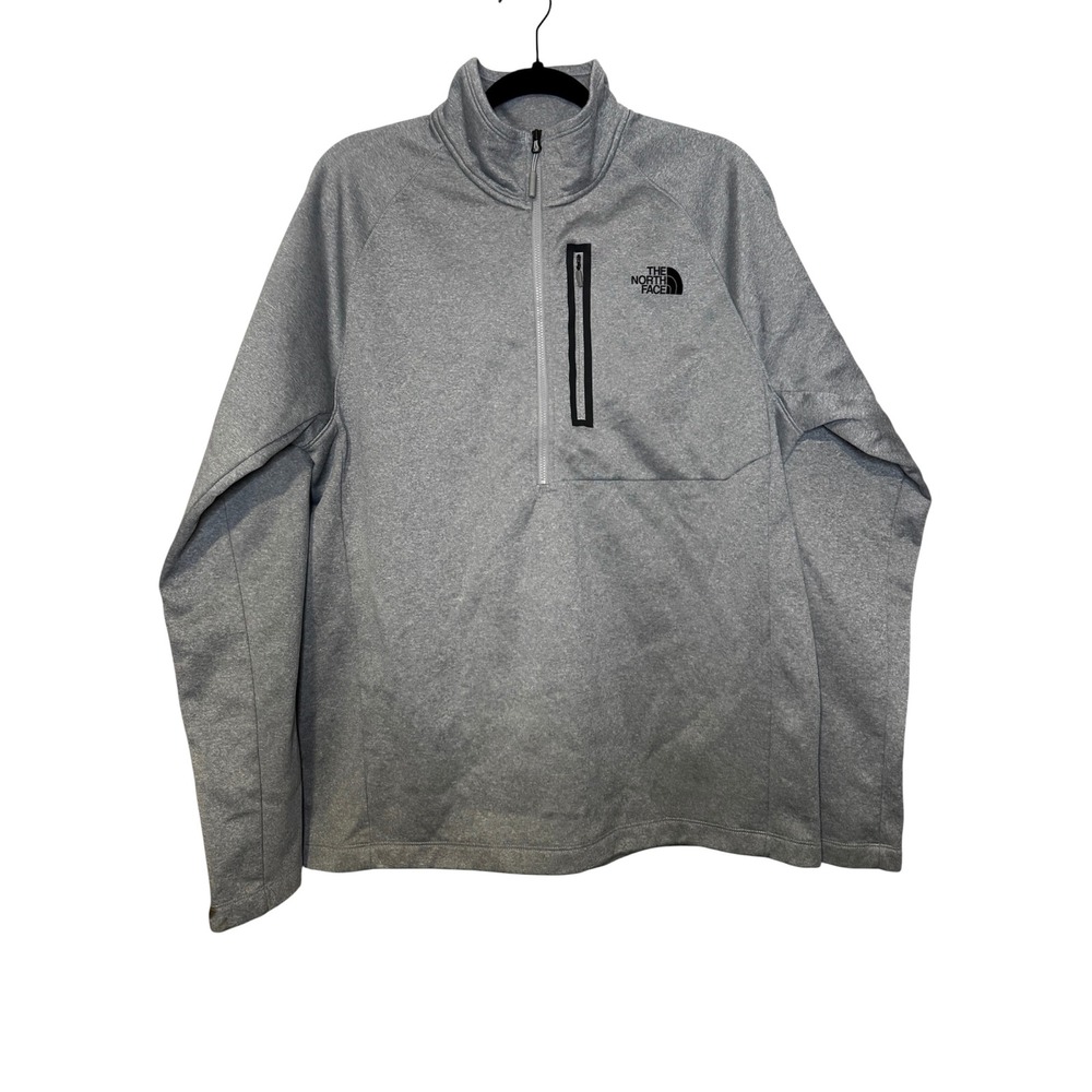 The North Face‎ Men's Canyonlands 1/2 Zip Fleece Pullover Size XL Gray Gorpcore